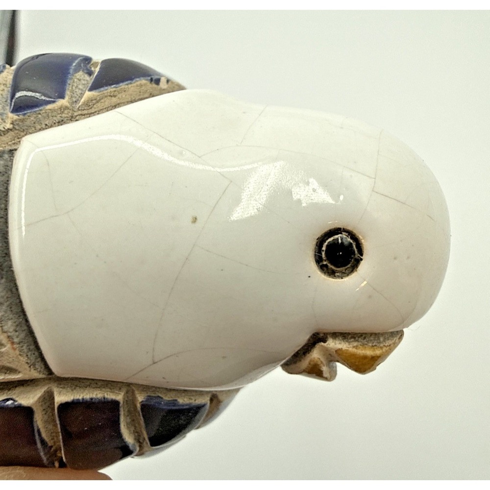 Artesania Rinconada bird - Handmade Uruguay Earthenware Ceramic Folk Art - Picture 10 of 16